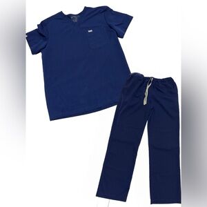 Figs Uniforms Navy color  Size Large